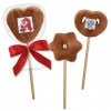 Lebkuchen Lolli-pop mit Vollmilch Schokolade