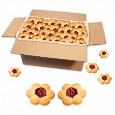 Butter cookies with jam, loose goods - 2 kg