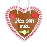 Mia san mia - Lebkuchenherz 14cm