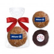 Mini-Gingerbread Cookies incl. Logo - single packed