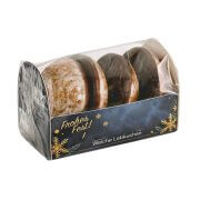Mini Gingerbread Cookies with a Chocolate Base – Case of 60 Packs