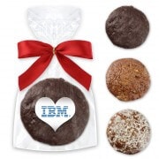 Feine Oblaten Lebkuchen mit Etikett - Einzelverpackt