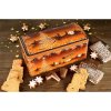 Weihnachtsmann Blechdose mit Gebäckspezialitäten