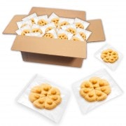 Orange biscuits, individually wrapped - approx. 135 pieces