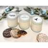 Weißblechdose "Ornamente" mit Elisenlebkuchen - Firmenlogo Druck individuell