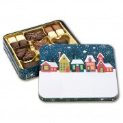 Christmas village gift box