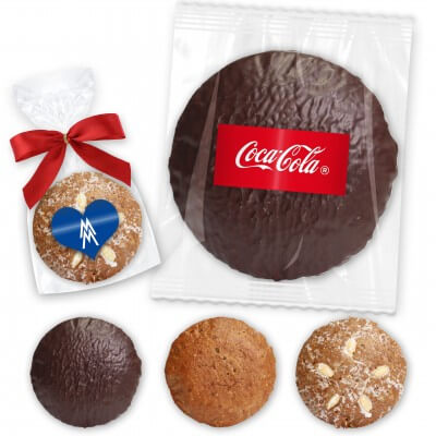 Large Elisenlebkuchen gingerbread single - incl. label