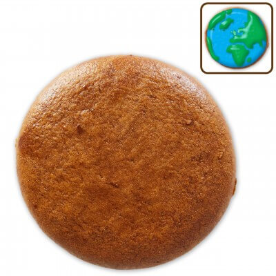 Gingerbread blanks round, 30cm