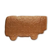 Semitrailer made of gingerbread to decorate, 27cm