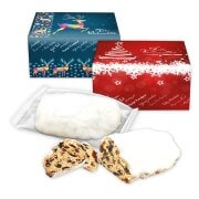 Christstollen im Frohe Weihnachten Karton, 200g