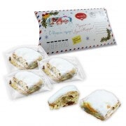 Stollen-Konfekt im bedruckbaren Karton, 3 x 25g