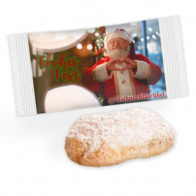 Stollen cake confectionery 20g in printed packaging