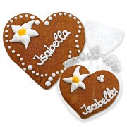 Gingerbread Heart Place Card Isabella
