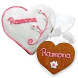 Gingerbread Heart Place Card Ramona