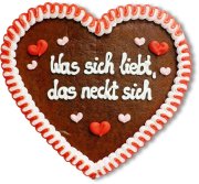 Was sich liebt, das neckt sich - Gingerbread Heart 23