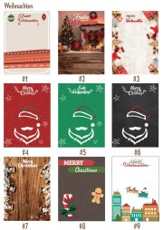 Weihnachtliche Designs für unsere Printprodukte