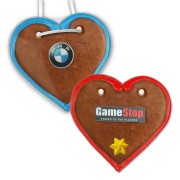 Christmas Gingerbread Heart customized 12cm