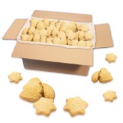 Butter Christmas cookies natural, loose goods - 2 Kg