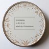 Weißblechdose "Ornamente" mit Elisenlebkuchen - Firmenlogo Druck individuell