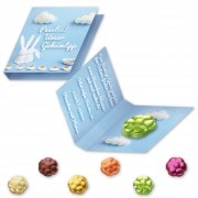 Chocolate spring flower - with promo folder