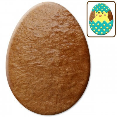 XXL Easter egg cookie blank, 50cm