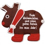 XXL Lebkuchen Elch individuell, 42cm