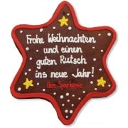 XXL Lebkuchen Stern individuell, 41cm