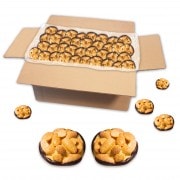 Almond biscuits with dark chocolate, loose goods - 2 kg