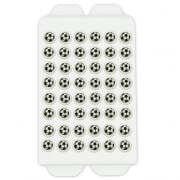 Zuckerdekor Fußball Set, 48 teilig