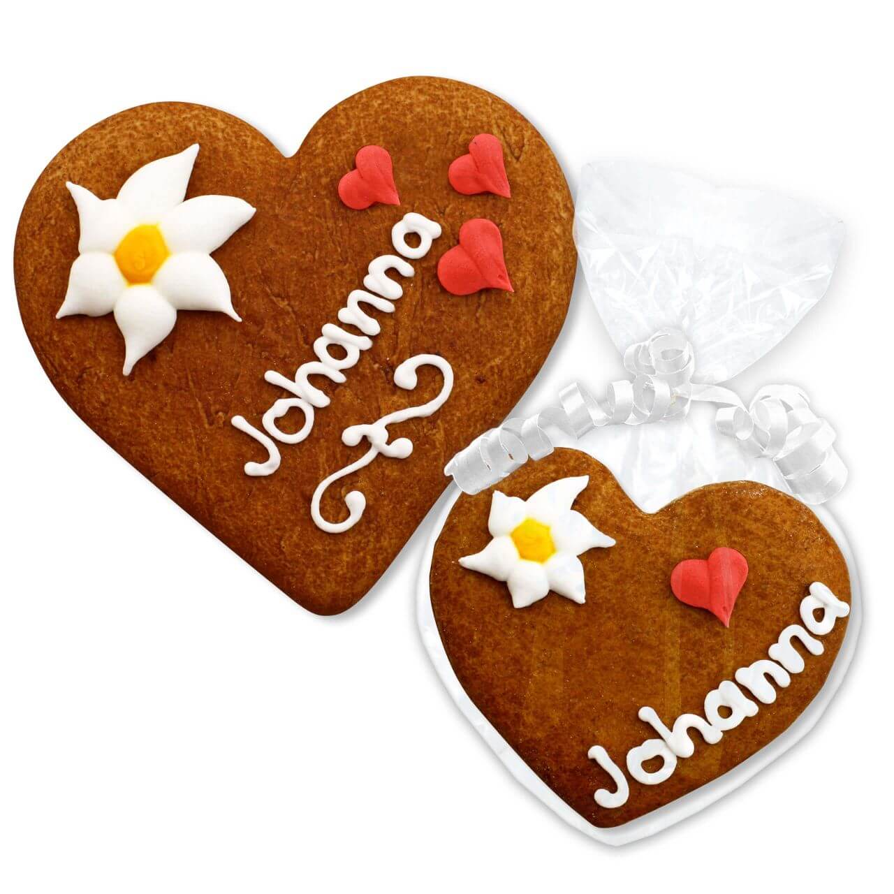 Gingerbread Heartwith Name Place Card