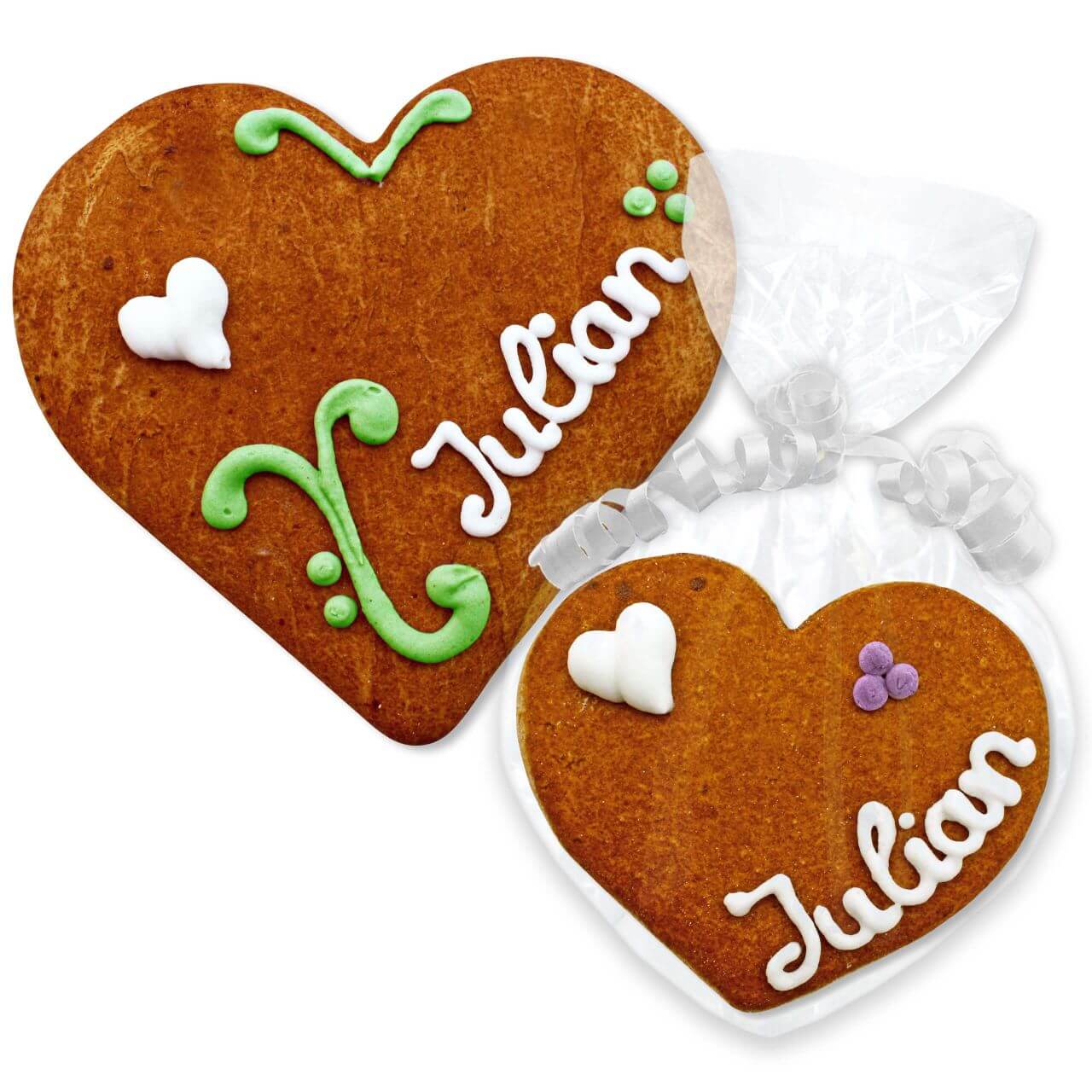 Gingerbread Heart Place Card Julian