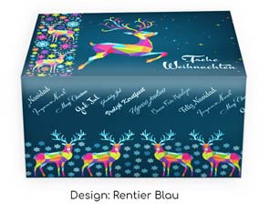 Weihnachtliche-Schachtel-für-Süßgebäck-mit-Rentier-Aufdruck
