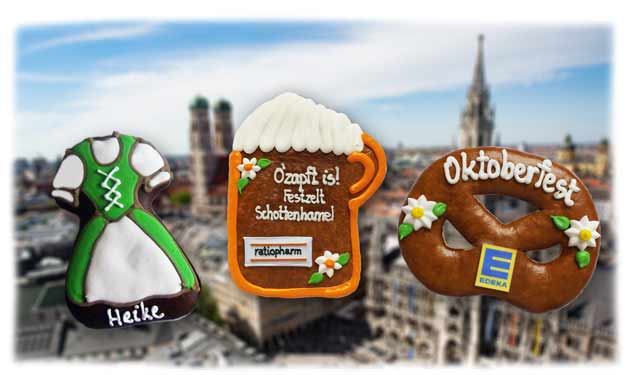 Lebkuchen zum Oktoberfest